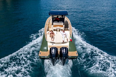 Lipari 31 Charter Fleet Portofino Coast_12 back view