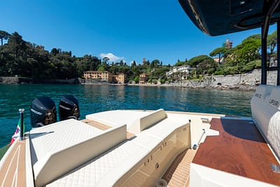 Lipari 31 Charter Fleet Portofino Coast_13 back view